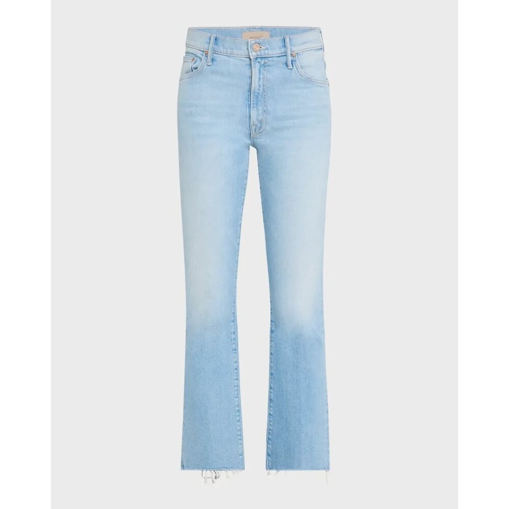 NWT Mother Insider Ankle Fray in Friendly Reminder High Crop Bootcut Jeans 27